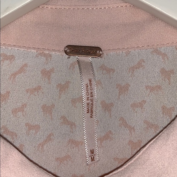 FREE PEOPLE EQUESTRIAN SOFT PINK TOP - Picture 4 of 6